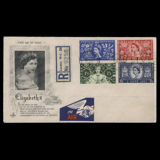 Great Britain 1953 Coronation first day cover, LONDON