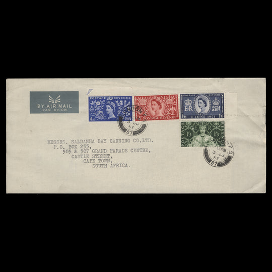 Great Britain 1953 Coronation first day cover, LONDON FS