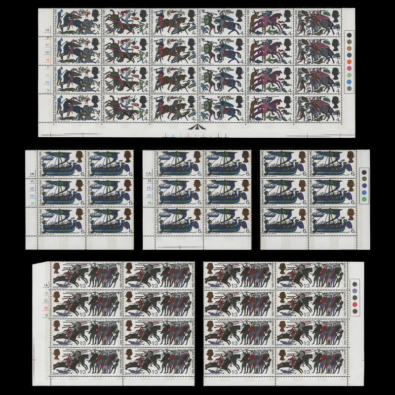 Great Britain 1966 (MNH) Hastings phosphor cylinder and traffic light blocks