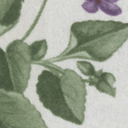 Great Britain 1967 (Variety) 9d British Wild Flowers ordinary pair with leaf flaw