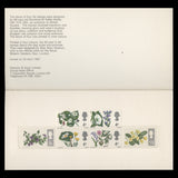 Great Britain 1967 British Wild Flowers presentation folder
