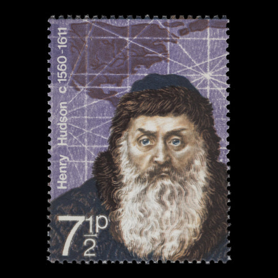 Great Britain 1972 (Variety) 7½p Polar Explorers missing gold