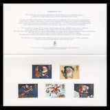 Great Britain 1997 Christmas presentation folder