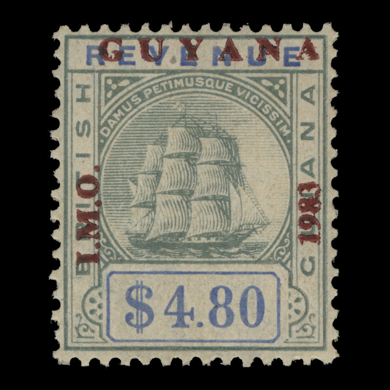 Guyana 1983 (MNH) $4.80 International Maritime Organisation provisional