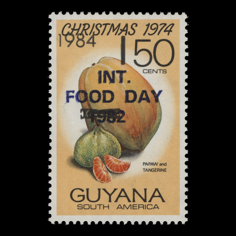 Guyana 1984 (MNH) International Food Day provisional