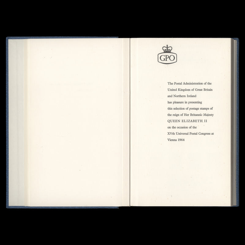 Great Britain 1964 UPU Congress, Vienna presentation album