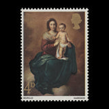 Great Britain 1967 (Variety) 4d Christmas missing gold