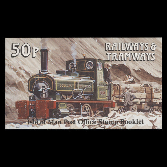 Isle of Man 1988 Baldwin Reservoir Tramway booklet signed by designer