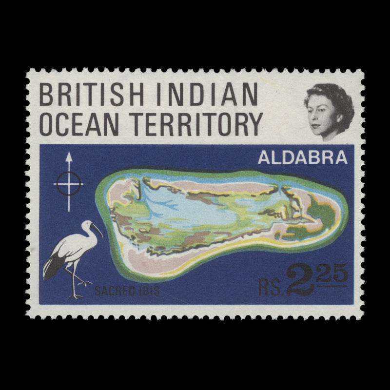 BIOT 1969 (MNH) R2.25 Aldabra single