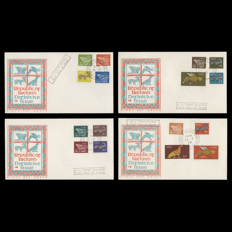 Ireland 1968-69 Pre-Decimal Definitives first day covers