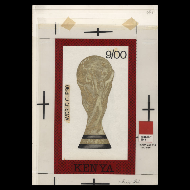 Kenya 1990 World Cup Football Championship artwork