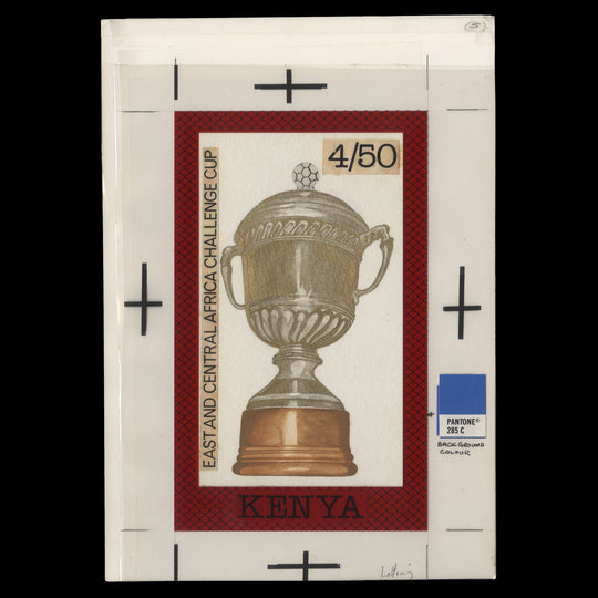 Kenya 1990 East and Central Africa Challenge Cup artwork