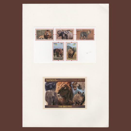 Kenya 2017 The Big Five proofs in Cartor presentation folder