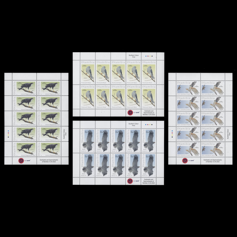 Namibia 2022 (MNH) Hawks sheetlets