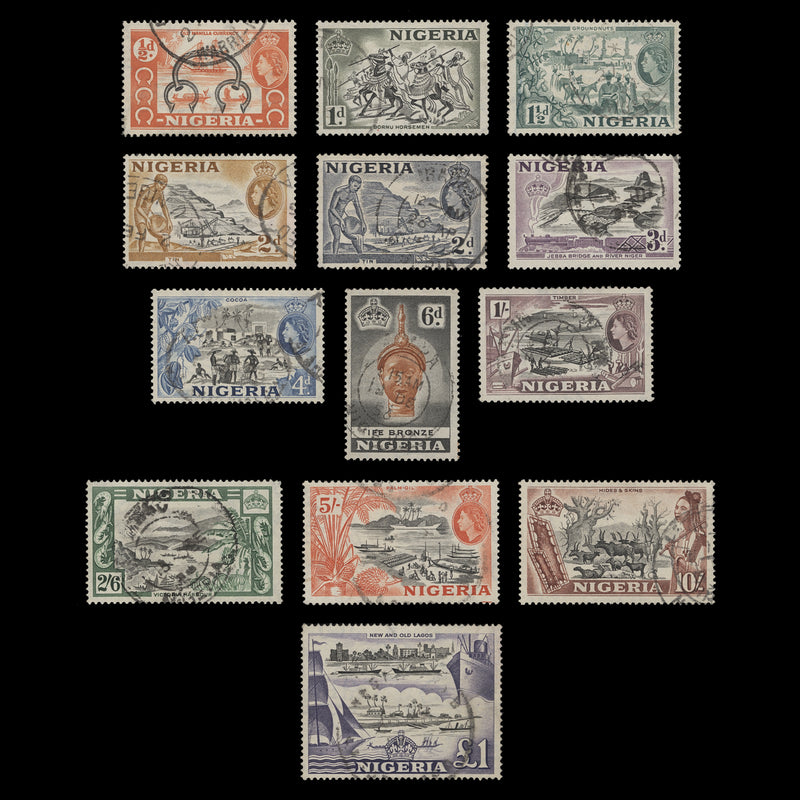 Nigeria 1953 (Used) Definitives