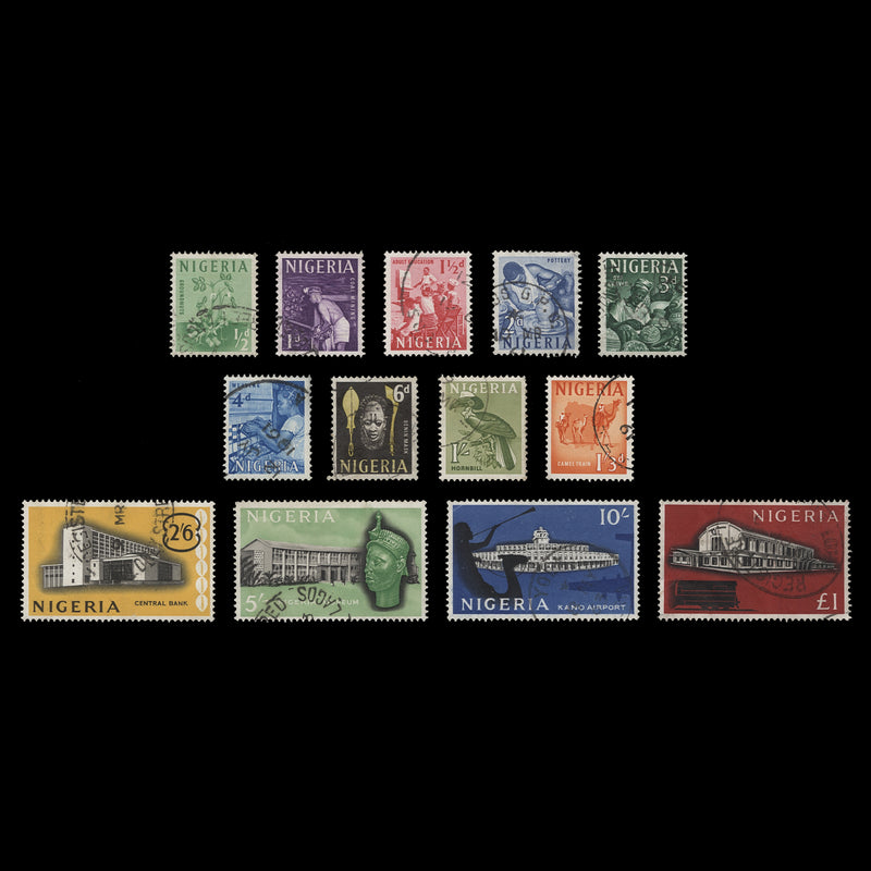 Nigeria 1961 (Used) Definitives