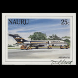 Nauru 1984 Air Nauru proof signed by Tony Theobald