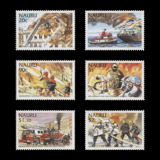 Nauru 2002 (MNH) International Firefighters set