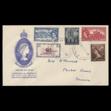 New Zealand 1953 Coronation first day cover, OAMARU
