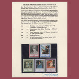 Papua New Guinea 1986 Queen Elizabeth II's Birthday signed presentation pack