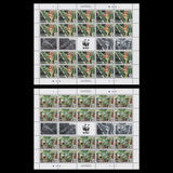 Tonga 2016 (MNH) Banded Iguana sheets of 20 stamps