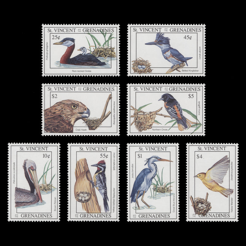Saint Vincent 1993 (MNH) Migratory Birds set
