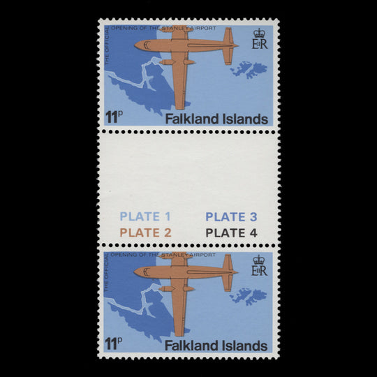 Falkland Islands 1979 (Variety) 11p Opening of Stanley Airport