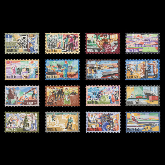 Malta 1981 (MNH) Industry Definitives