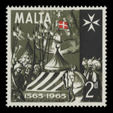 Malta 1965 (MNH) 2d Great Siege Anniversary red shift