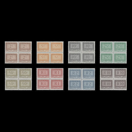 Swaziland 1973 (MNH) Revenues blocks