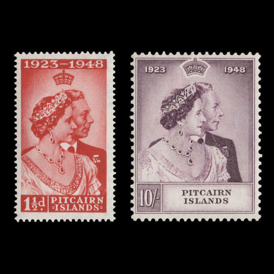 Pitcairn Islands 1949 (MLH) Royal Silver Wedding