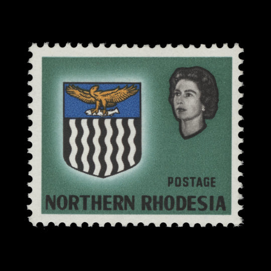 Northern Rhodesia 1963 (Variety) 4d Arms missing black