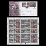 Saint Helena 2015 Paintings of Main Street artwork signed by artist