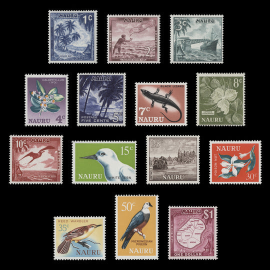 Nauru 1966 (MNH) Decimal Definitives