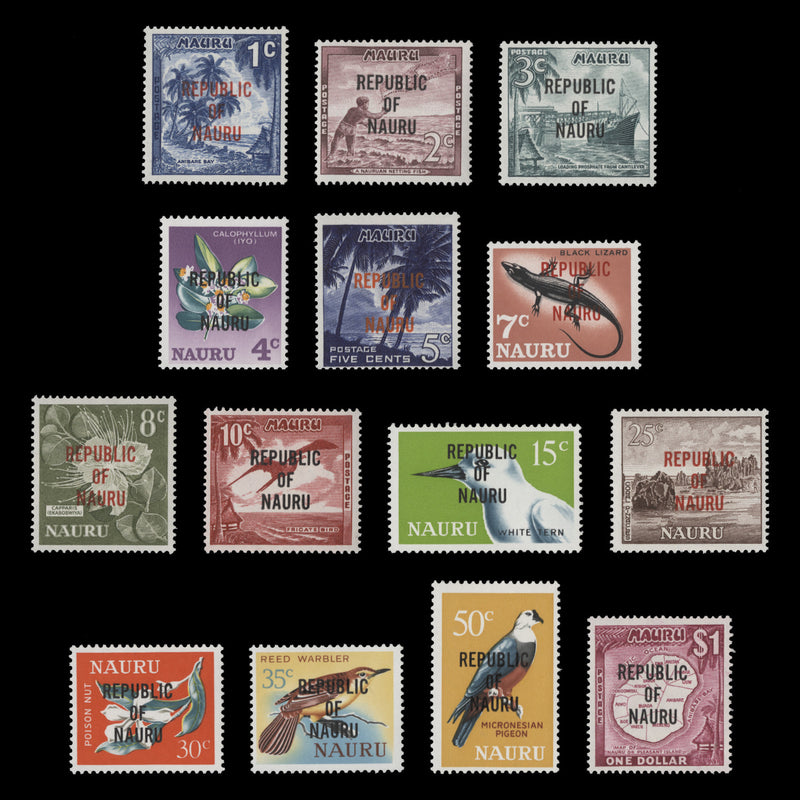 Nauru 1968 (MNH) Republic Provisionals