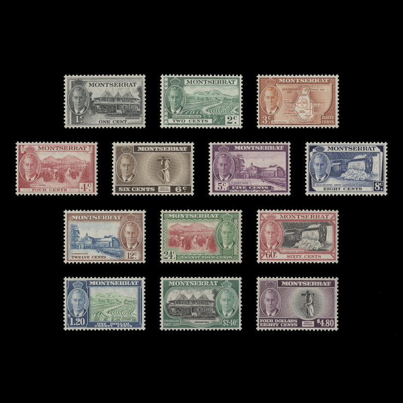 Montserrat 1951 (MNH) Definitives