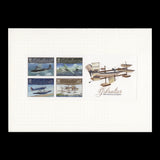 Gibraltar 2010 Aviation Centenaries imperf proof miniature sheet