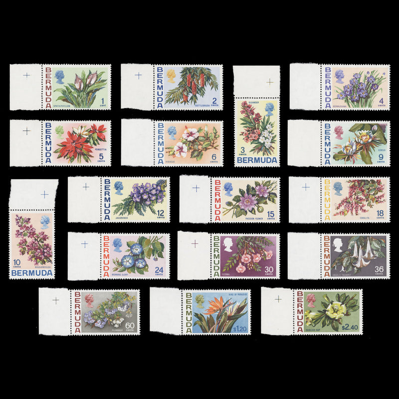 Bermuda 1970 (MNH) Flowers Definitives