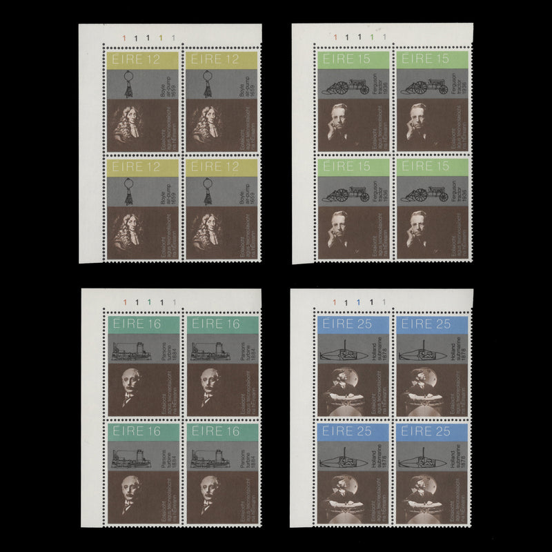 Ireland 1981 (MNH) Science & Technology cylinder blocks