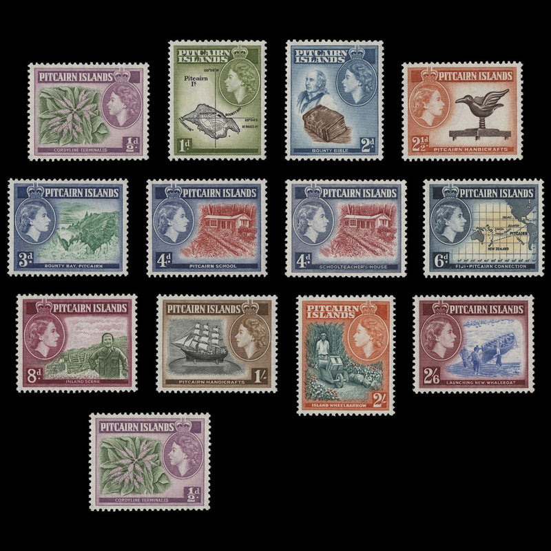Pitcairn Islands 1957-63 (MNH) Definitives