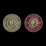 Tonga 1963 (Proof) 9d Gold Coinage Commemoration, die II