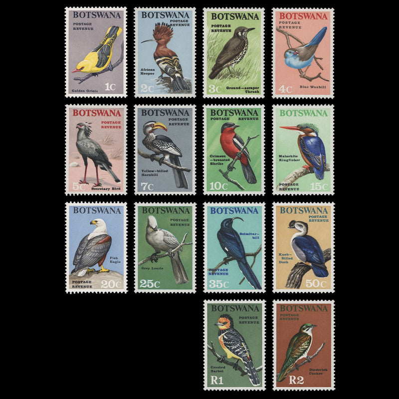 Botswana 1967 (MNH) Birds Definitives