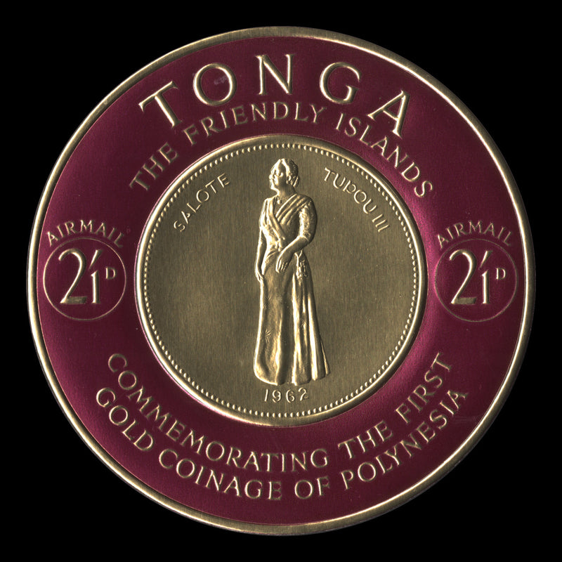 Tonga 1963 (Proof) 2s1d Gold Coinage Commemoration