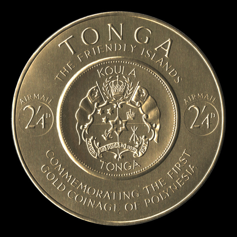 Tonga 1963 (Proof) 2s4d Gold Coinage Commemoration