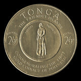 Tonga 1963 (Proof) 2s9d Gold Coinage Commemoration