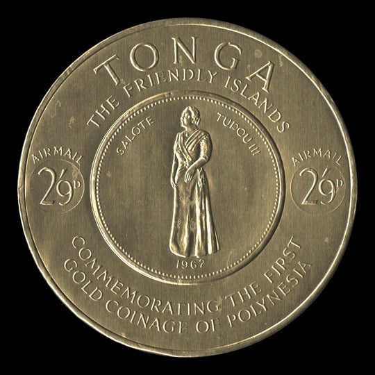 Tonga 1963 (Proof) 2s9d Gold Coinage Commemoration