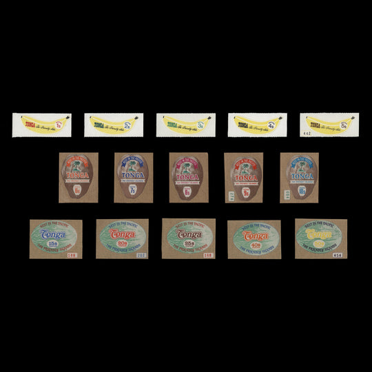 Tonga 1972 (MNH) Banana, Coconut & Water Melon coil definitives