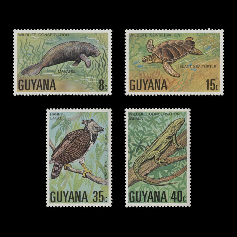 Guyana 1978 (MNH) Wildlife Conservation