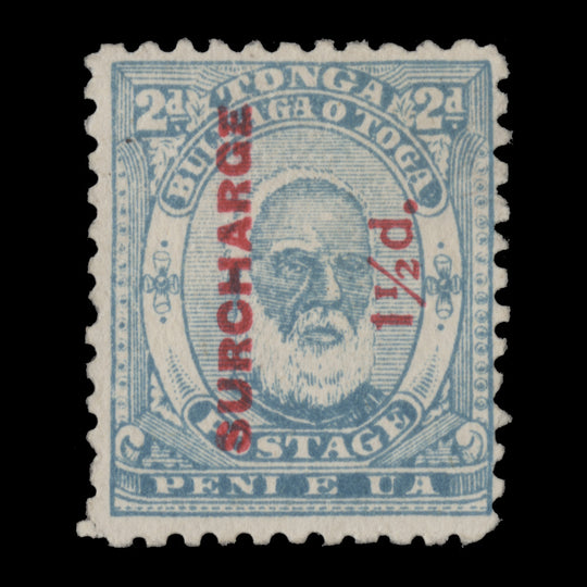 Tonga 1895 (Unused) 1½d/2d King George I