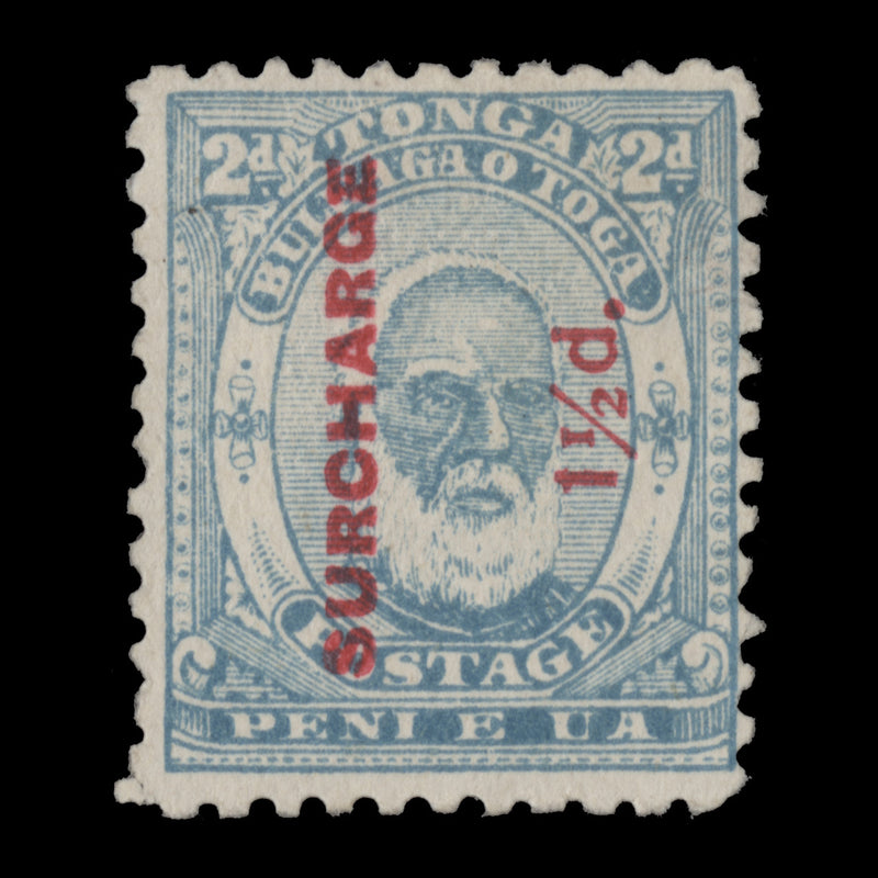 Tonga 1895 (Unused) 1½d/2d King George I